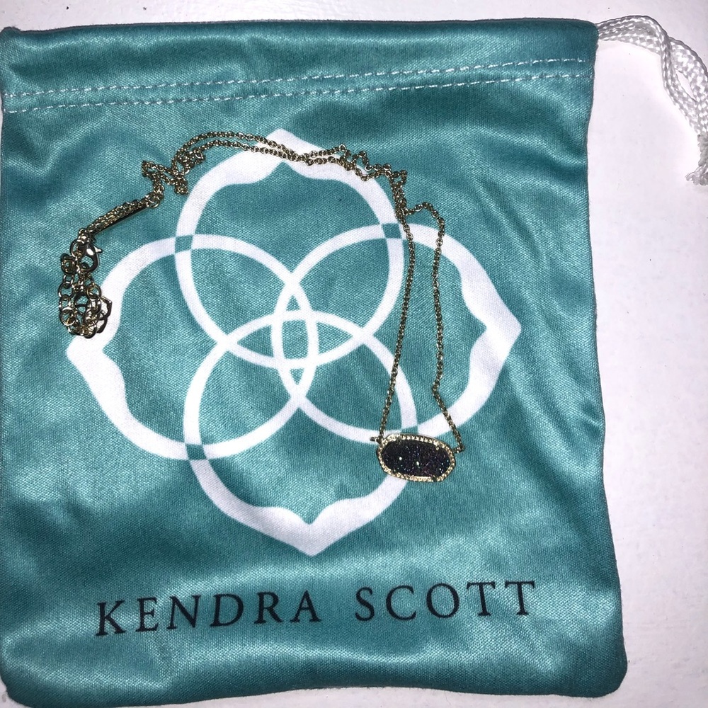 Multi colored drusy Kendra Scott Necklace